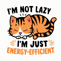 funny vector t-shirt design cat life 