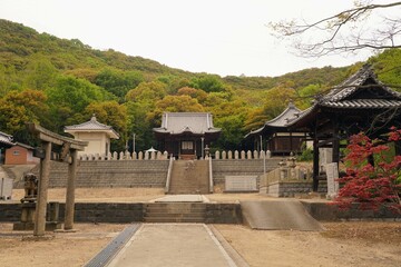 聖通寺の境内【香川県綾歌郡宇多津町】
