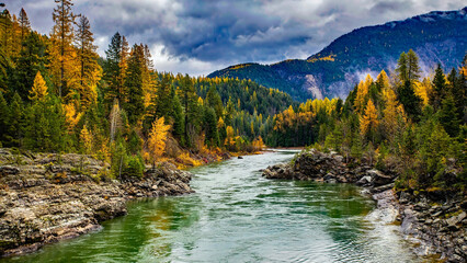 HDR Mountain Landscape
