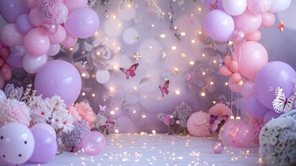 Capturing Birthday Magic with Flowers