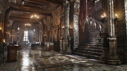 Game concept background design