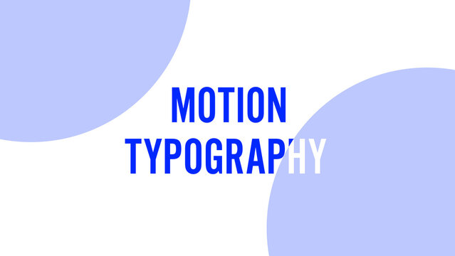 Comprehensive Type Collection | Animated Titles with Control Panels