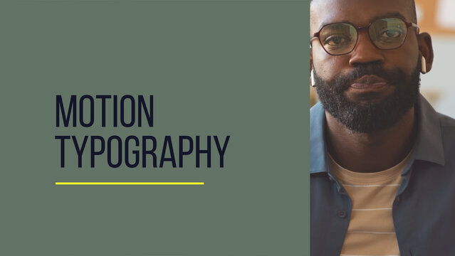 Synchronized Type Motion | Animated Titles with Control Panels