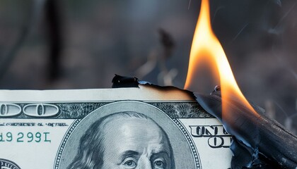 Financial problems and economy shrinking and money burning as a result