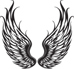 Obraz premium wings vector