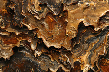 Abstract earth textures in shades of brown