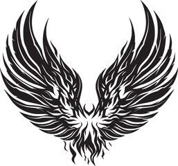 black wings icons