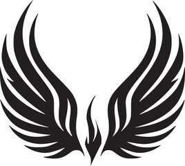 black wings icons