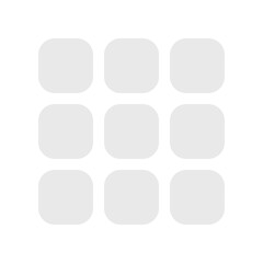 Editable vector grid menu icon. Part of a big icon set family. Perfect for web and app interfaces, presentations, infographics, etc