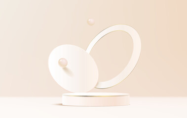 Abstract background, mock up scene for product display