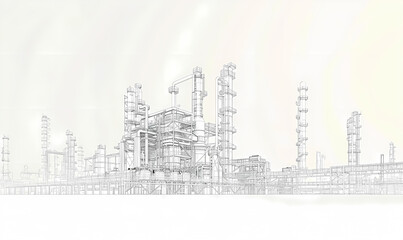 industry,factory,architecture,lines,construction