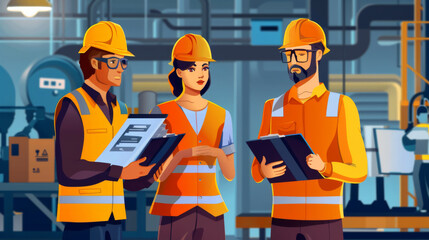 Industrial safety protocols and regulations aim to protect workers from occupational hazards such as chemical exposure, machinery accidents, and workplace injuries