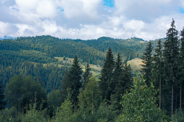 The Ukrainian Carpathians are part of the Eastern Carpathian mountain