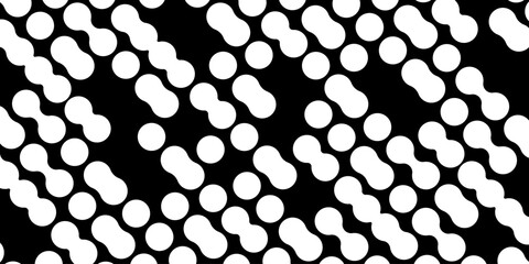 Modern abstract background with liquid elements pattern. Rounded halftone transition lines. Vector EPS 10