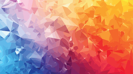 Polygon colorful background Abstract vector 