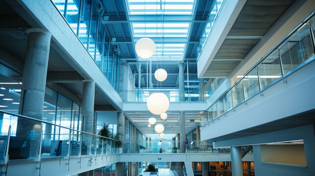 lighting retrofits often include the installation of occupancy sensors and programmable controls to reduce energy waste and optimize lighting levels in commercial buildings