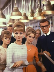 The Many Faces of Style Fictional Character Created By Generative AI. 