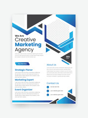 modern business design, creative business agency, company promotional flyer template, creative flyer template 