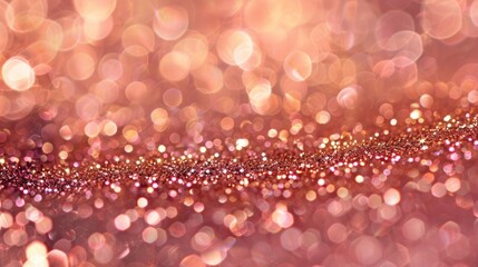 Get into the festive spirit with this vibrant rose gold glitter texture that will make your Christmas holiday decorations wallpapers greeting cards and wedding invitations sparkle and shine