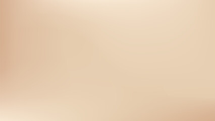 Nude beige bg. Neutral warm color gradation background. Abstract ivory wallpaper. Modern simple blur banner. Trend minimalist smooth coffee effect for presentation cover. Calm trendy luxury graphic.
