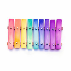 Rainbow xylophone