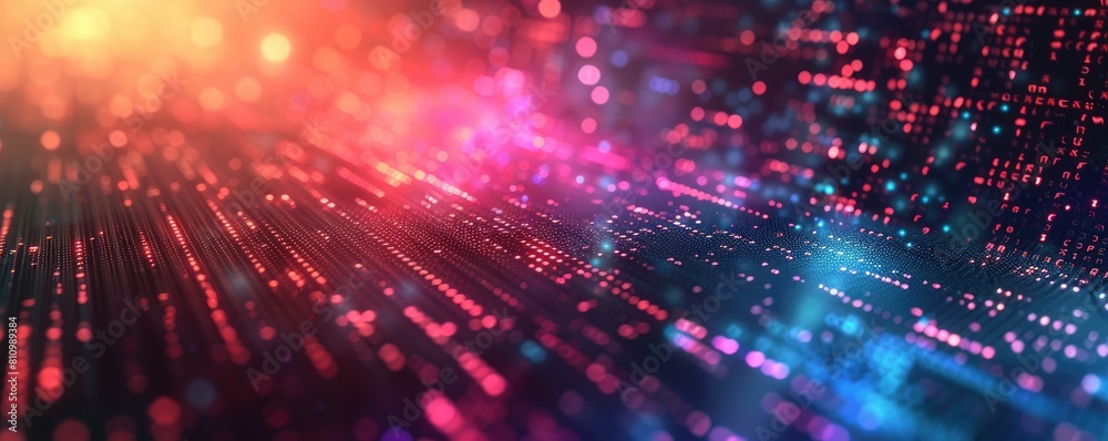 Poster abstract technology data background digital reminiscent of computer screens