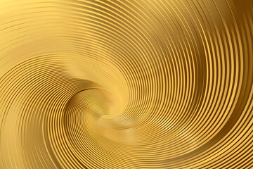 Abstract golden swirls on a soft gradient background