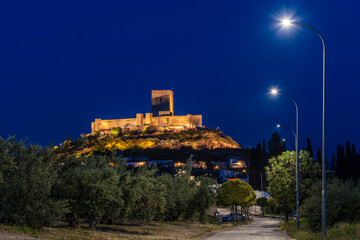 Obraz premium Alcaudete Castle, Jaén province, Andalusia, Spain