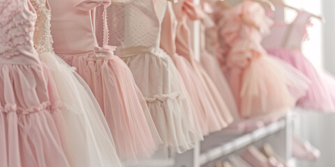 Soft Pink Ballet Wardrobe and Decor