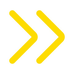 Obraz premium Vector double arrow chevron right icon. Black, white background. Perfect for app and web interfaces, infographics, presentations, marketing, etc.