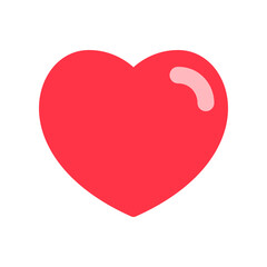 Editable vector heart love favorite bookmark icon. Part of a big icon set family. Perfect for web and app interfaces, presentations, infographics, etc