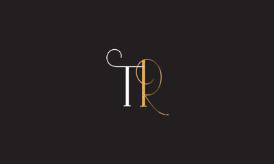 TR, RT, R, T Abstract Letters Logo Monogram	