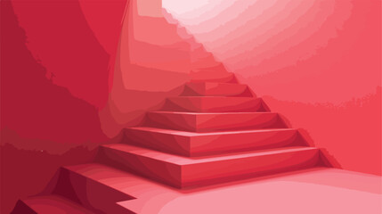 Up or down staircase Vector style vector design illustration