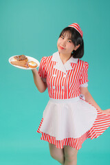 アメリカンダイナー風店員