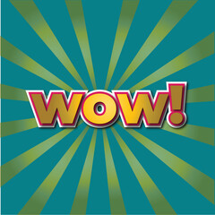 Wow, text effect. Editable font style