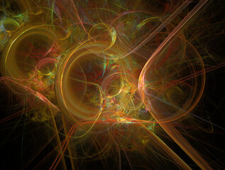 Imaginatory fractal abstract background Image