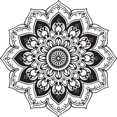 Mandala ornament illustration