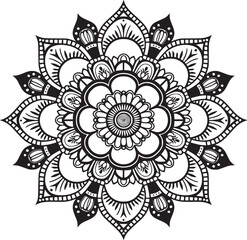 Mandala ornament illustration