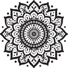 Mandala ornament illustration
