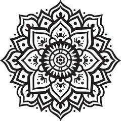 Mandala ornament illustration