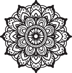 Mandala ornament illustration