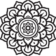 Mandala ornament illustration