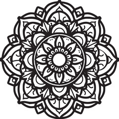 Mandala ornament illustration