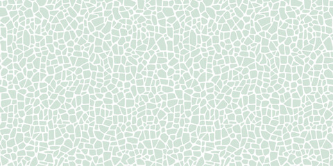 Abstract pastel stones spots seamless pattern. Pastel green organic cut out shapes terrazzo mosaic texture background