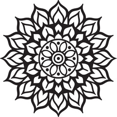 Mandala ornament illustration