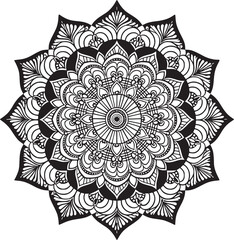 Mandala ornament illustration