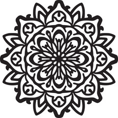 Mandala ornament illustration