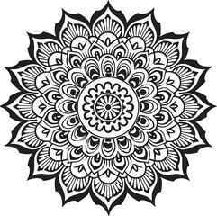 Mandala ornament illustration