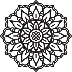 Mandala ornament illustration