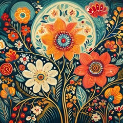 seamless floral pattern